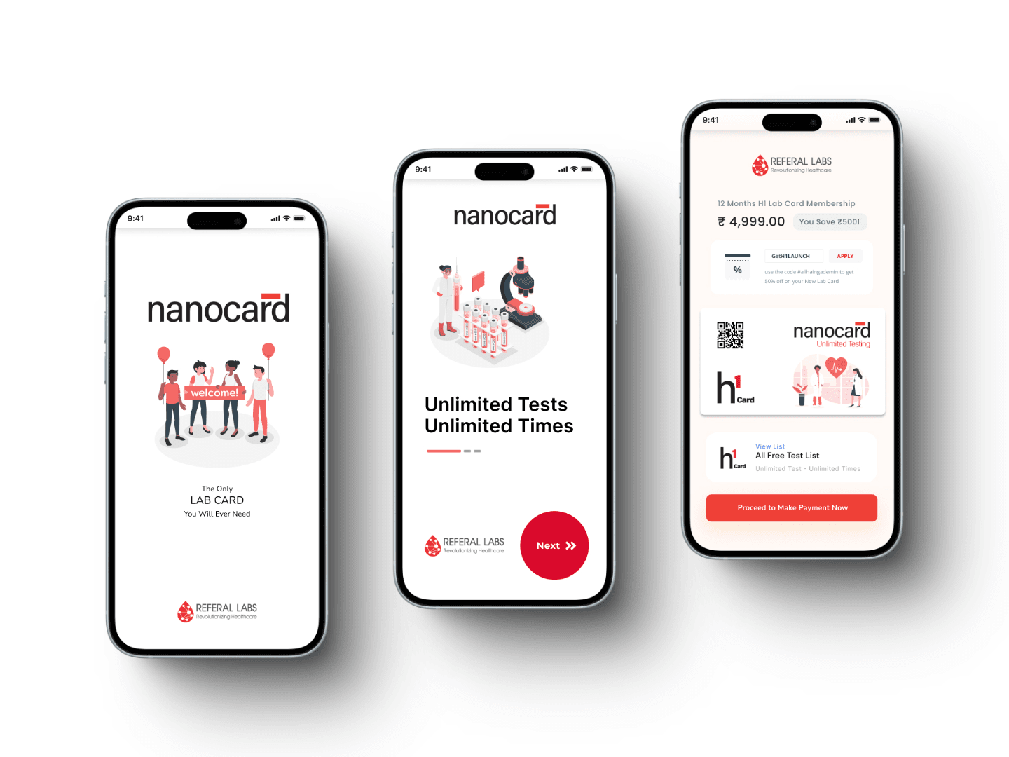 Weblibron Hospital Mobile App Design